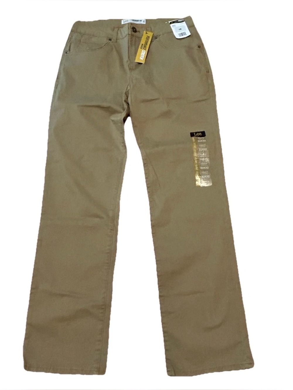 Lee Men’s Regular Fit Straight Leg Acorn Stretch Jeans,  5-Pocket, 32x32, NWT
